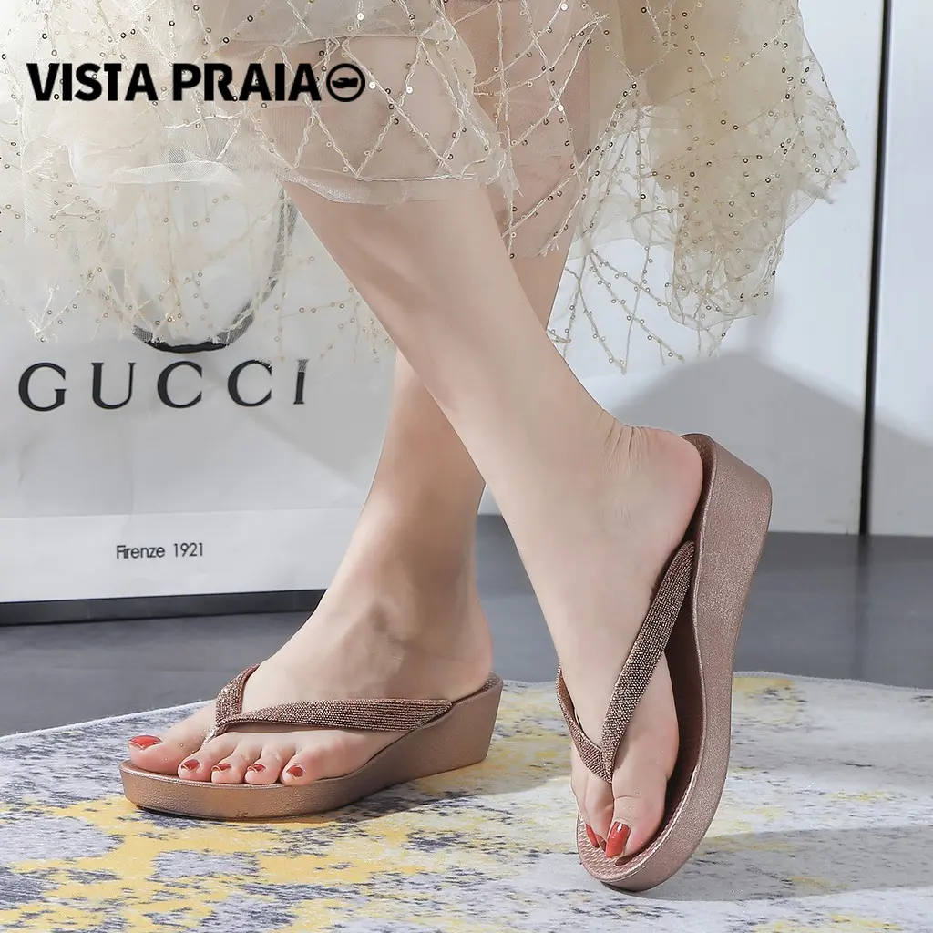 Vista Praia footwear High Heel Sandals for women 6999( add 2 size) Shoes Walking Shoes Summer Girl Comfort Decor