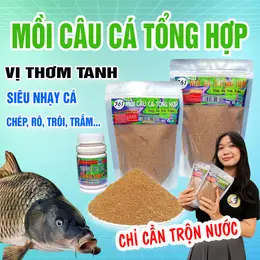 Mồi câu cá tổng hợp – siêu nhạy cá – chỉ 38k (-16%) 🎣🔥