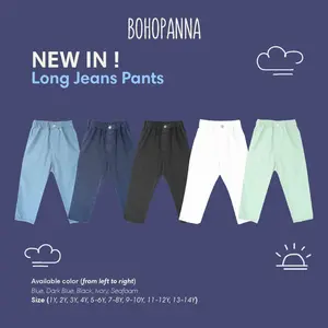 Long Jeans Pants Bohopanna - Celana panjang Bohopanna - Fashion Anak