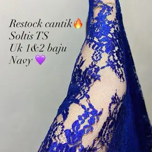 Kain Kebaya Soltis || kain kebaya Brokat Soltis