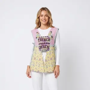 Vest Tengah Blongket Mix Tapis