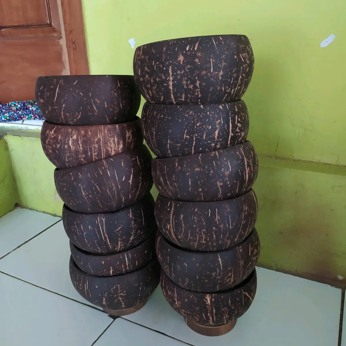 mangkok batok kelapa untuk semua jenis makanan tanpa vernish aman untuk makanan