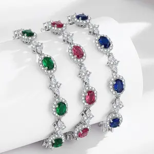 G005 Gelang Klip Perhiasan Wanita Fashion Tangan Couple Pasangan Wanita High Quality Grade VVS1 5A Store Anti Karat Luntur Berubah Garansi 1 Tahun COD