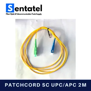 PATCHCORD FIBER OPTIC SC UPC SC APC 2 METER SIMPLEX