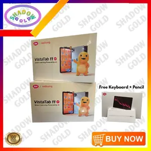 NEW Itel VistaTab 11 Special Edition Nailoong FREE Keyboard + Pencil 4/128GB RAM 4GB Internal 128GB ORIGINAL Garansi Resmi