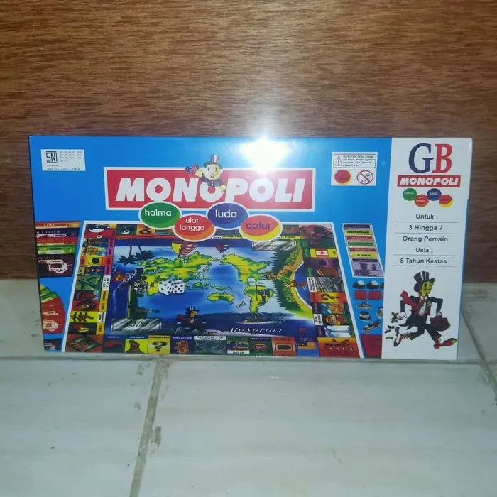 MAINAN MONOPOLI 5 in 1 (GB) INTERNATIONAL 1
