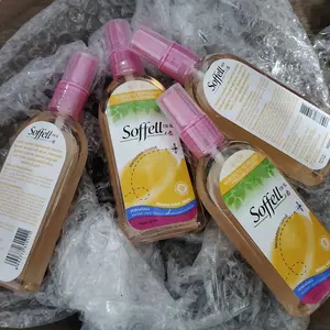 Soffell Anti Nyamuk Botol Spray Kulit Jeruk x4