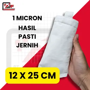 Filter Air Keran Kain Saringan Penjernih Air 1 Micron 12x25cm