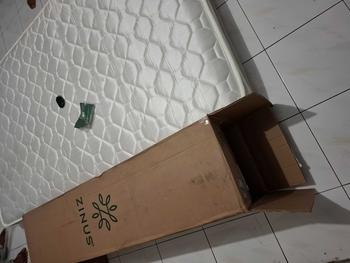 Product Review of Kasur Spring Bed Zinus Deluxe Mattress in a Box Tebal 15cm Furniture from L**h s**u 0