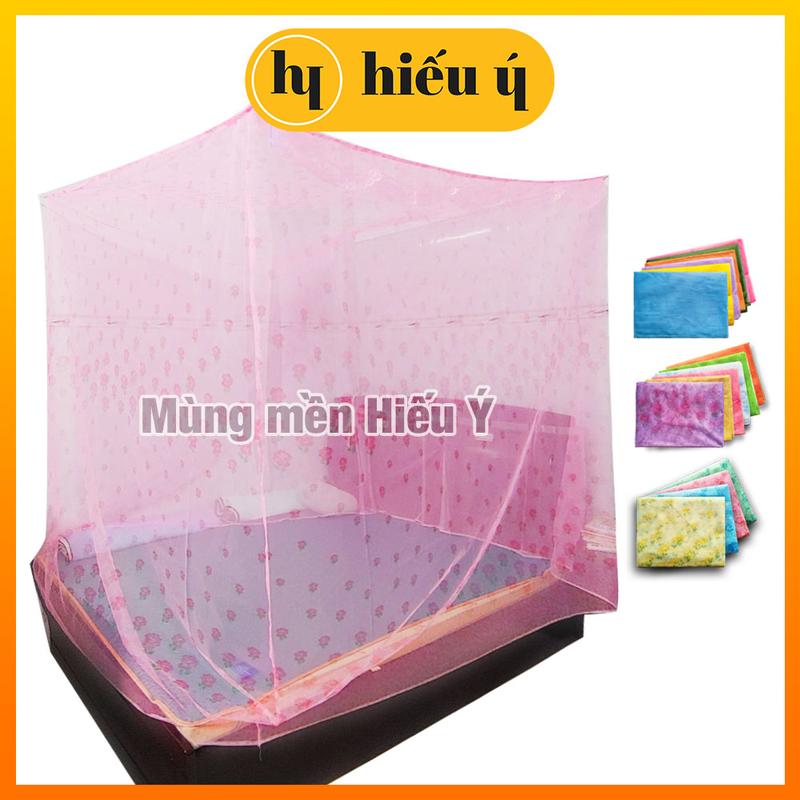 Mùng giường đơn giường đôi ghế bố giường xếp 1m2-1m6-1m8 | Mùng mền Hiếu Ý