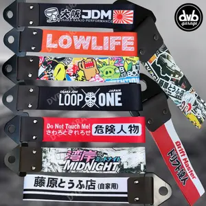 TOWING STRAP PREMIUM UNIVERSAL - TALI KAIN DEPAN BAUT TEBAL DEREK