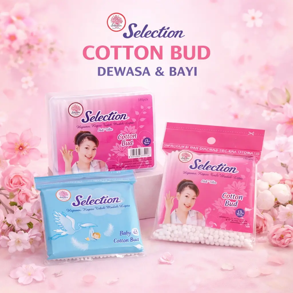 COTTON BUD BAYI & DEWASA SELECTION - AMAN HIGIENIS