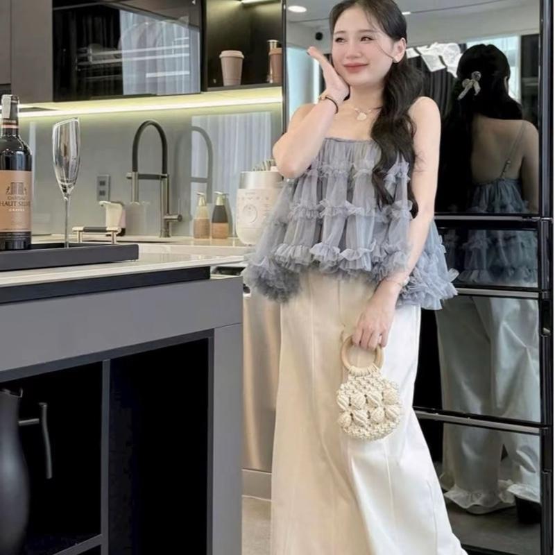   Bèo Béo Bigsize   Áo Tơ 2s Bồng Bềnh Xoè Công Chúa Form Bigsize 60-90Kg 