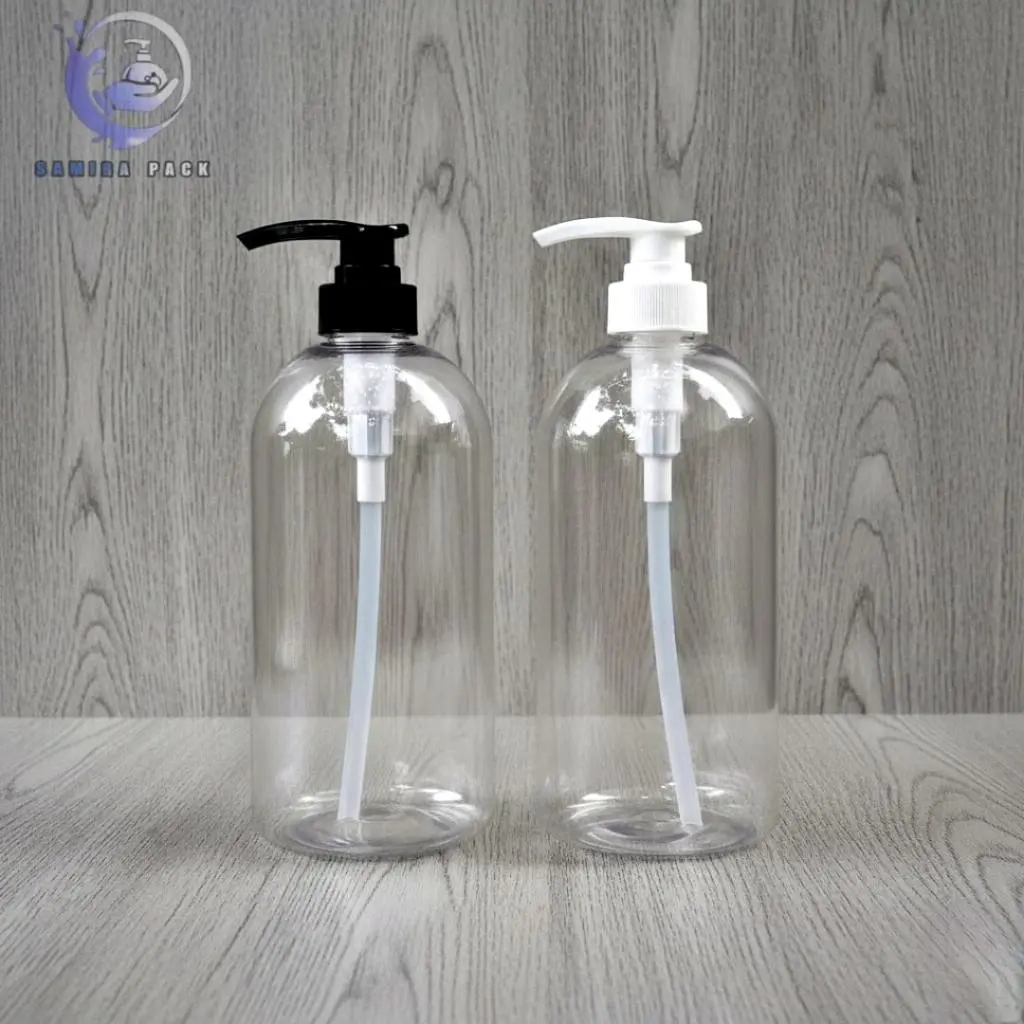 Botol Pump 1L Br Bening Plastik Tebal 1000ml Kemasan Sabun Cair