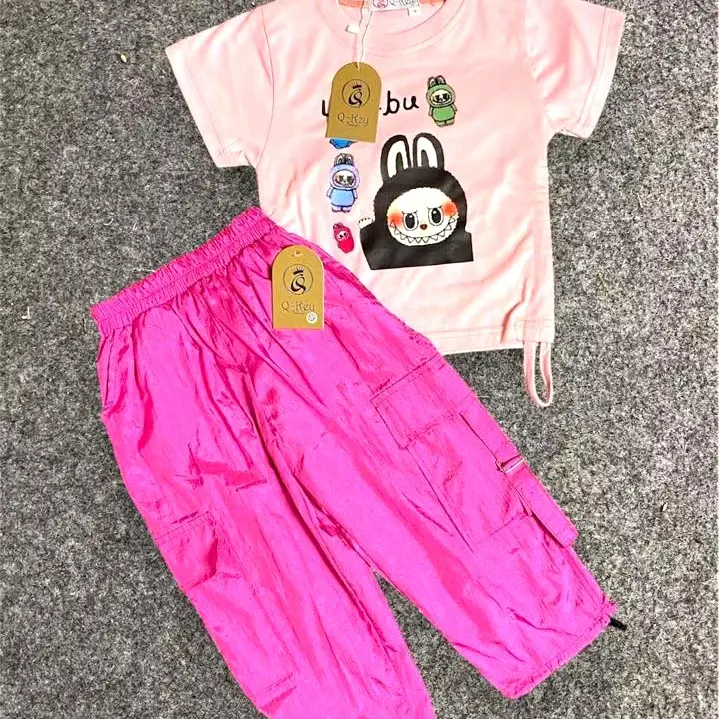 stelan baju anak perempuan 2-7 tahun terbaru labubu