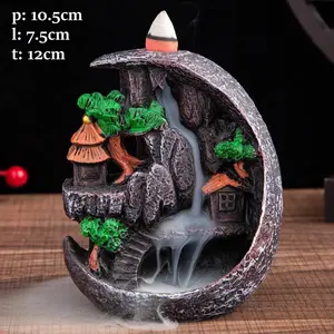 Asap Terjun Negeri Dongeng Bahan Resin Gratis 20 Dupa Aromaterapi Campur Pengharum