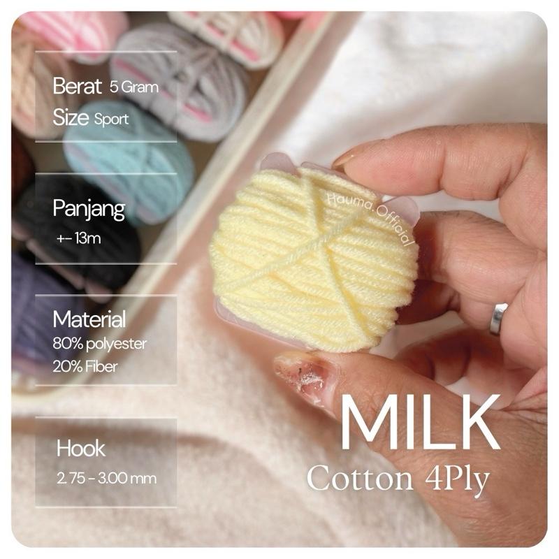 Paket Merajut Pemula. Crochet Kit Beginner WARNA BENANG RANDOM dengan Alat dan Bahan Lengkap 2