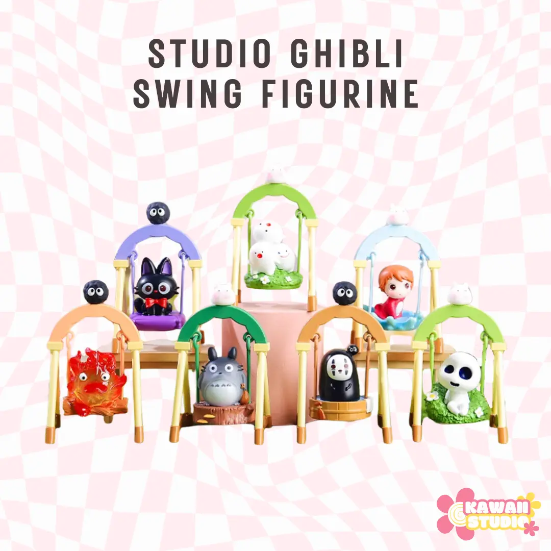 Studio Ghibli Decorative Swing Figurine
