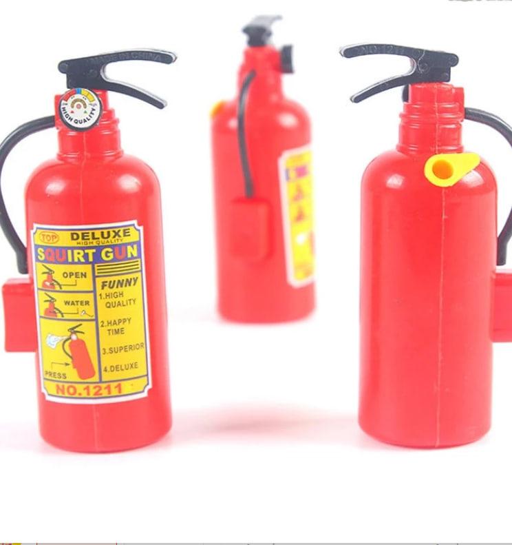 Đồ chơi trẻ em Bình cứu hỏa mini - Bình chữa cháy phun được nước Đồchơitrẻem 5