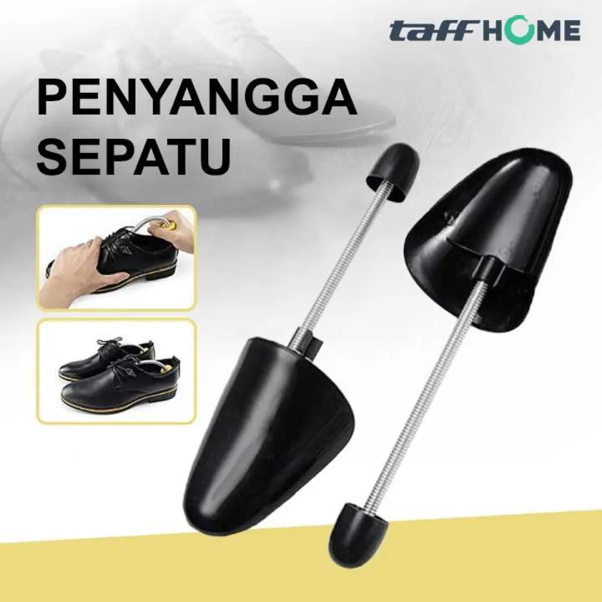 Perawatan Peyangga Catokan Sepatu Plastic Shoe Tree 2PCS HX-SPW
