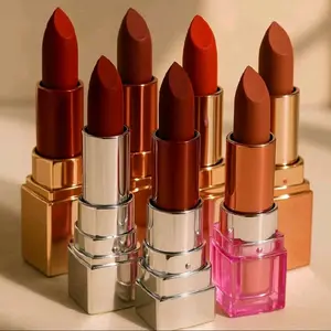 Paket 2 pcs Lipstick Putar Lipmatte Liquid Lipstik Matte Waterproof Tahan Lama dengan Warna Variasi dan Kualitas Terbaik