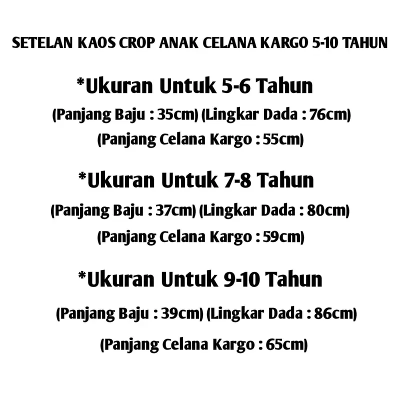Setelan Anak Perempuan Korea Style 5-10 Tahun Kaos Crop Top Dan Celana Kargo Motif Kuromi Pita Fashion Baju Anak 4