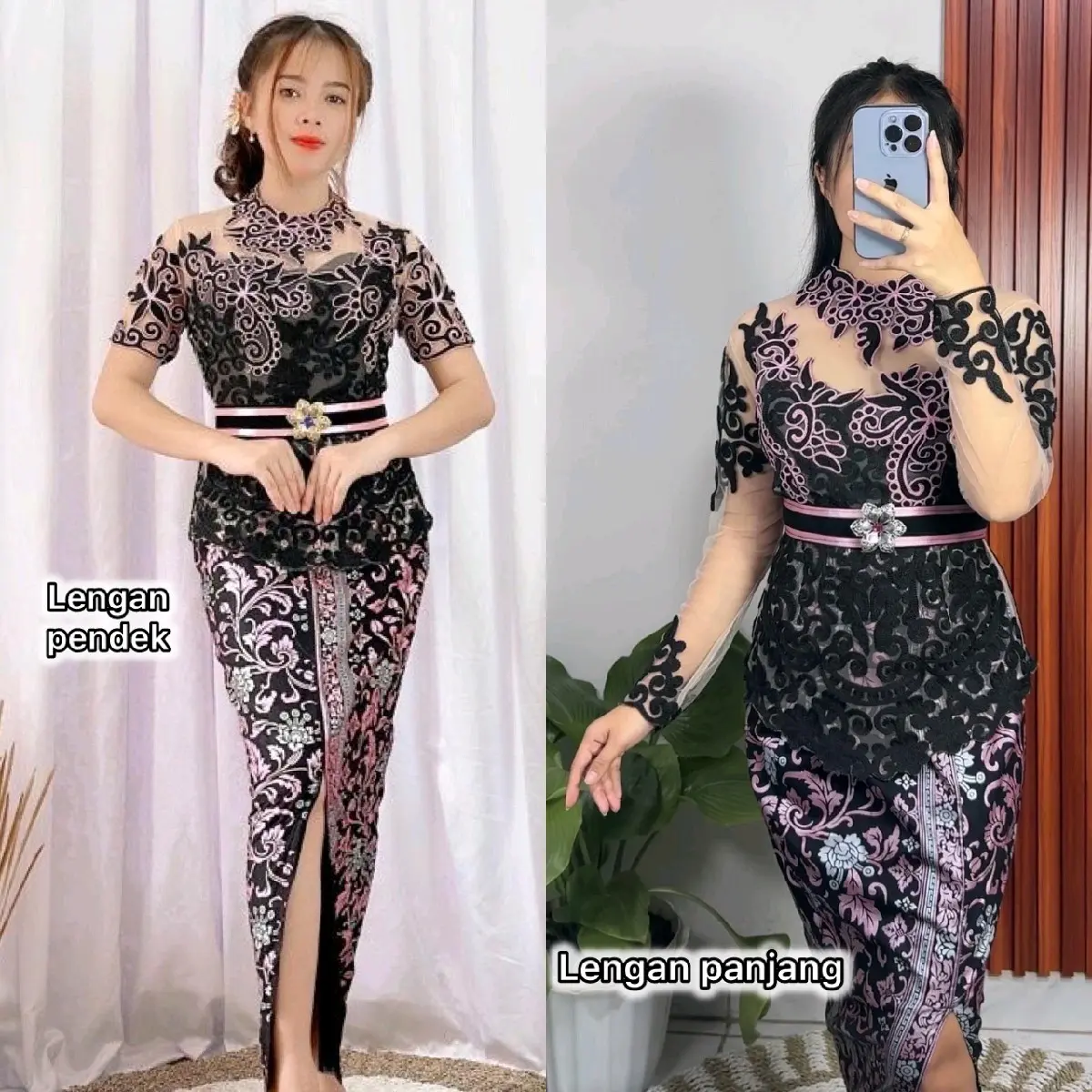 KEBAYA BALI TILESTIK TAMARA STYLE KANCING BELAKANG