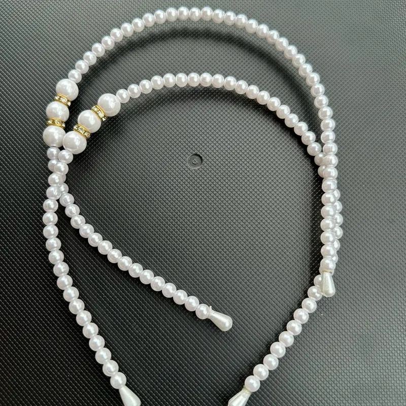 Bando wanita model mutiara simpel 3