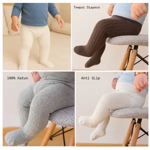 LEGGING BAYI POLOS BERKUALITAS / LEGGING ANAK POLOS { UNISEX PEREMPUAN/LAKI-LAKI } - ANTI SLIP