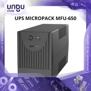 UPS Micropack MFU-650 650VA Line Interactive AVR - Back Up Daya Darurat PC Komputer Router CCTV Aman