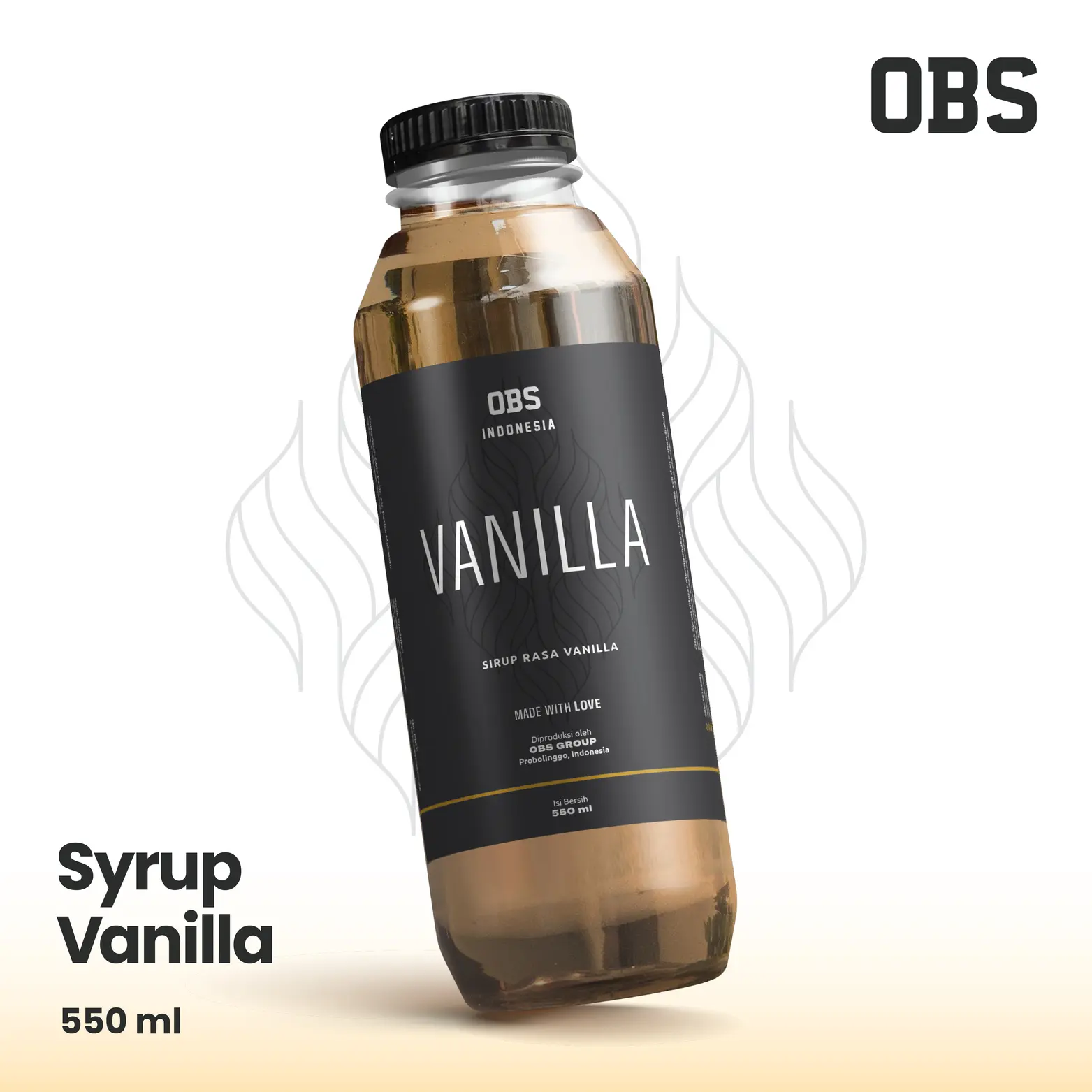OBS Sirup Vanilla 550ml Untuk Membuat Minuman