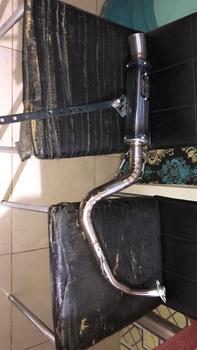 Product Review of Knalpot Samlong Original Alligator Halfblue New Emblem [ inlet 38 mm ] free triplat Nmax Aerox Beat Mio Scoopy Vario Pcx lexy Xride fino Fazio Freego dll Bracket Laser Motor Motorcycle from a**r 0