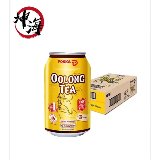 Pokka Oolong Tea/Green Tea 300ml  6 cans