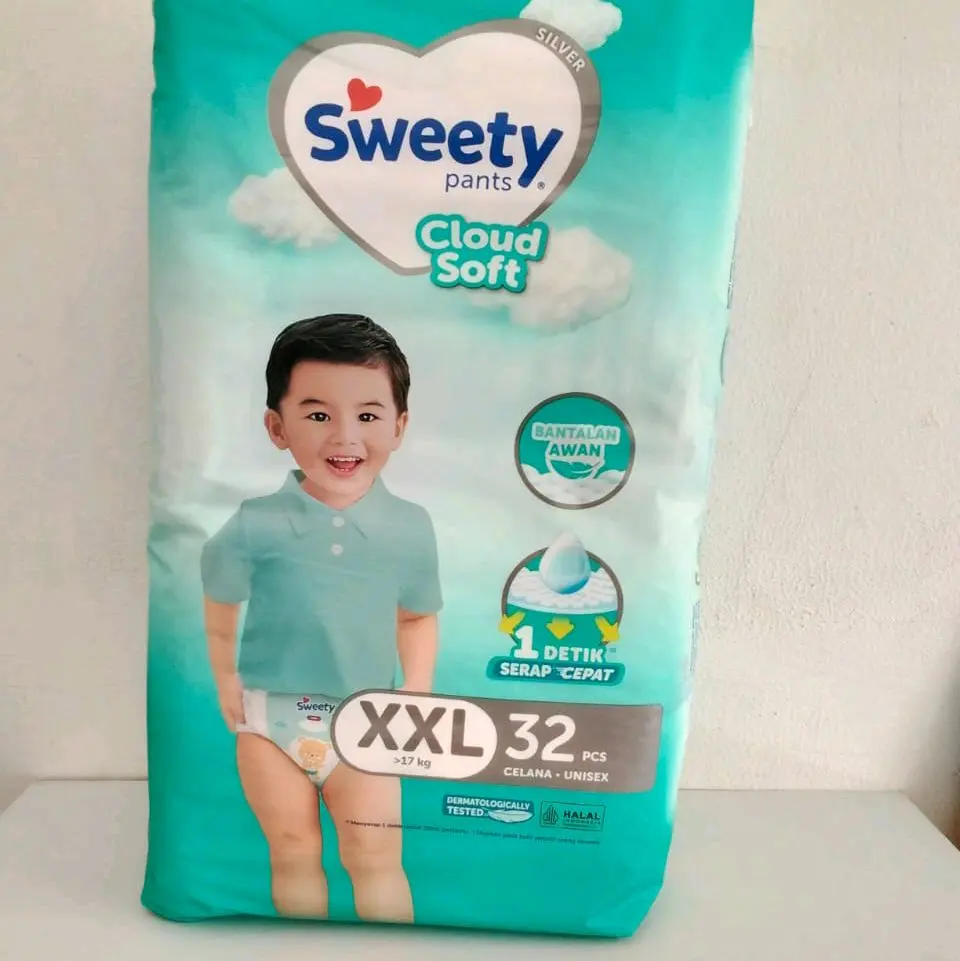 Sweety silver cloud soft termurah