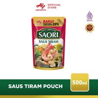 Gambar SAORI Saus Oriental Tiram Pouch 500ML (1pcs) - Dengan Ekstra Tiram Asli Berkualitas - Rasa Gurih Manis Asin Yang Seimbang dari Ajinomoto Official Store Kota Depok 1 Tokopedia