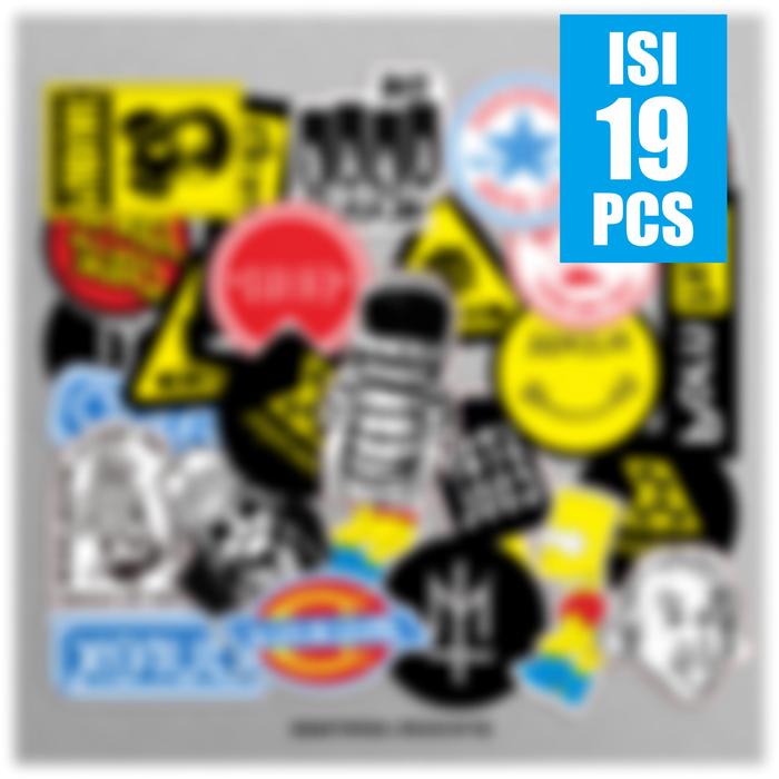 Gambar Stiker Sticker Pack SKATEBOARD logo brand untuk laptop case tumbler stiker pack estetik stiker pintu kamar Stationery Paper Book dari Sticker heritage Kota Bandung Tokopedia