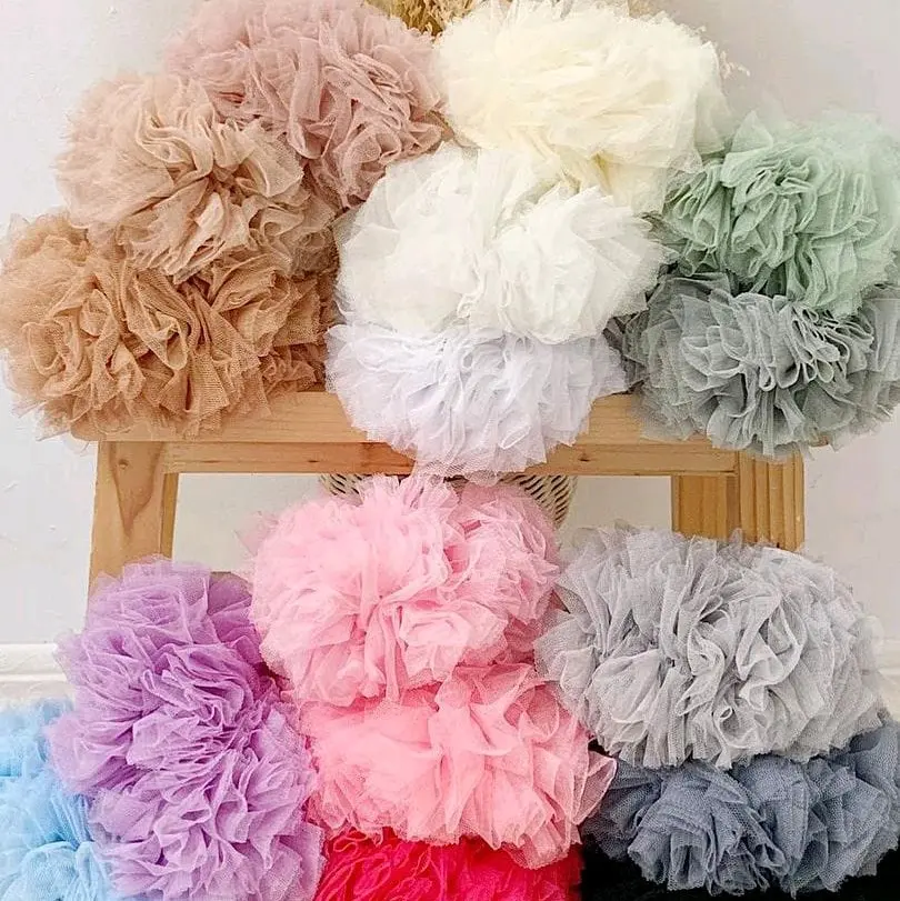 PROMO!!! Cepoll Hijab Anti Pusing Ikat Rambut Bahan Tile Premium Karet Scrunchie