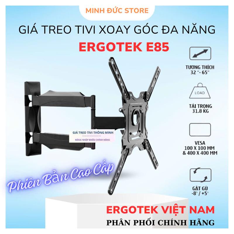 Giá treo tivi ErgoTek E85 32 - 65 Inch Khung Giá Treo Tivi Xoay góc đa năng Điều Khiển Tivi
