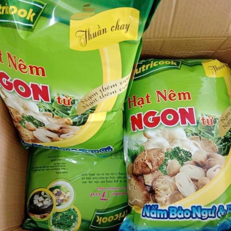 Hạt Nêm Chay Nấm bào ngư và rong biển , túi 2kg