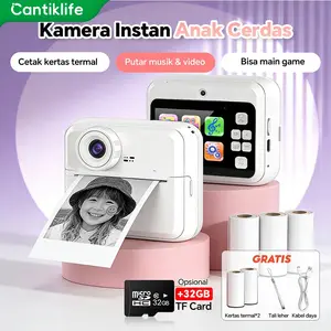 Mini Instant Print Camera for Kids Polaroid Style Thermal Photo Printer Instant Photo Camera Gifts