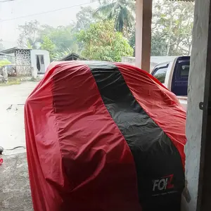 GOF FOIZ Body Cover Mobil Avanza, Xenia, Ertiga Lama, Wrv, Hrv, Calya, Sigra Sarung Penutup Mobil Hitam List 1 Satu Taffeta Foiz Waterproof Outdoor / Indoor