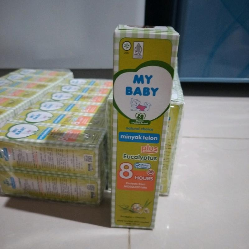 MY BABY MINYAK TELON EUCALYPTUS 8JAM UK 90ML 2