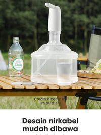 Gambar SAMONO Pompa Air Galon Portable Water Pump Rechargeable USB SW-CQ04 dari MiFun Living Kota Denpasar 4 Tokopedia