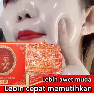 Cream Retinol Royal Dragon Blood Pencerah, Pemutih Dan Pelembab Muka/omelin cream apel ori/krim kristal glowing apel/pelembab wajah/serum wajah/kecantikan/concealer/cream glowing/krim kecantikan/Cream Brightening