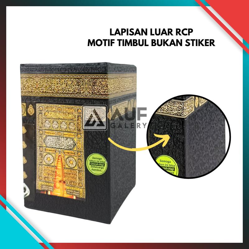 CELENGAN KABAH KECIL Mini Unik Miniatur Kakbah Mekah Murah Kado Ultah Souvenir Haji Umroh Penyimpan Uang Trendy Kekinian Murah 3