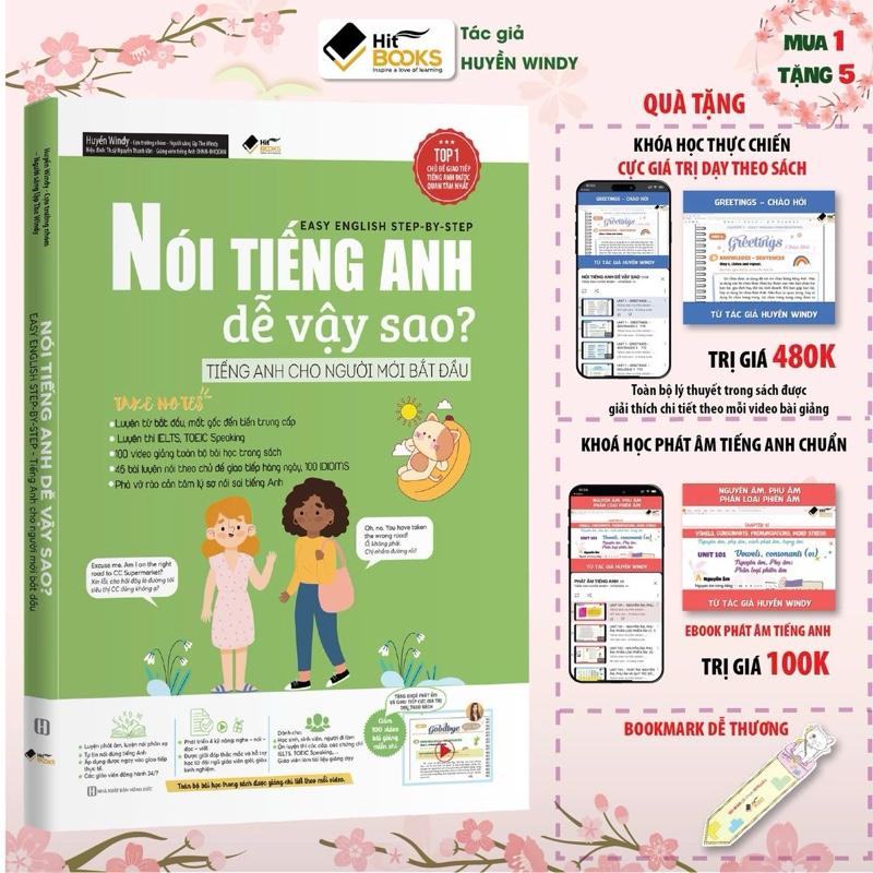 Sách Nói tiếng Anh dễ vậy sao? Easy English Step-By-Step tặng kèm video bài giảng theo sách