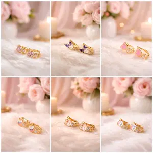 Anting Anak Animasi Model Klip Cantik