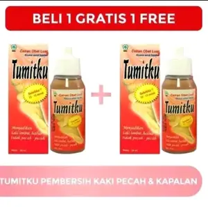 2PCS Tumitku Pembersih Kaki Pecah & Kapalan 30ml