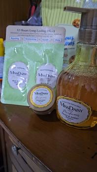 Product Review of [HAIR MASK] MISS DAISY French Perfume Hair Mask Peony &Amber 30ml | Hairmask Rambut Halus Mengkilap | Wangi Tahan Lama | Hit Protection Hair Mask | BPOM from D** a**i 0