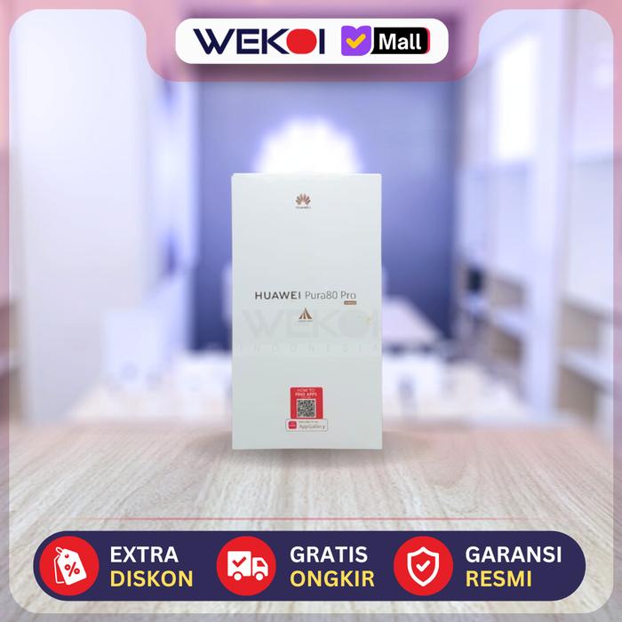 Gambar HUAWEI Pura 80 Pro Smartphone RAM 12GB ROM 512GB l 1-inch Ultra Lighting Camera l Ultra Lighting Macro Telephoto Camera l Smart AI Features - Glazed Black, Simple dari WEKOI Indonesia Kota Tangerang Tokopedia
